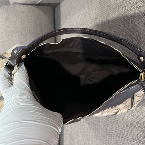 Authentic Gucci Abbey GG Monogram Shoulder Bag - Picture 15 of 16